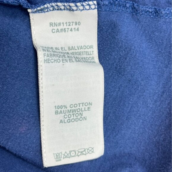 True Religion Blue Graphic Tee S/P 45a - Picture 6 of 8